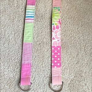 Lilly Pulitzer belts